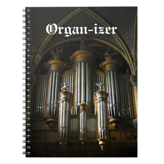 Organ-izer notebook notizblock (Vorderseite)