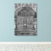 Organ Leinwanddruck (Insitu (Holzboden))