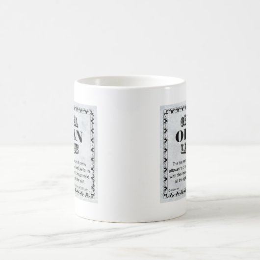 Organ-Lizenz Kaffeetasse (Mittel)