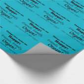 Organ macht mich glücklich geschenkpapier (Ecke)