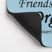 Organ macht mich glücklich mousepad (Ecke)