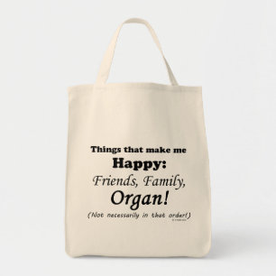 Organ macht mich glücklich tragetasche