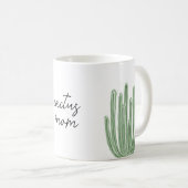 Organ Pipe Cactus Mama Wasserfarbe Kaffeetasse (VorderseiteRechts)