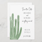 Organ Pipe Kaktus Save the Date Einladung (Vorne/Hinten)