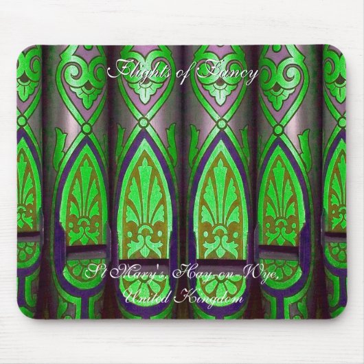 Organ pipes - Flights of Fancy Mousepad (Vorne)