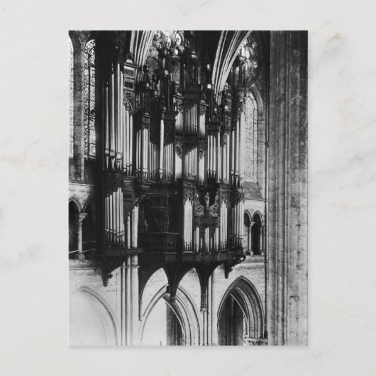 Organ Postkarte (Vorderseite)