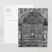 Organ Postkarte (Vorne/Hinten)