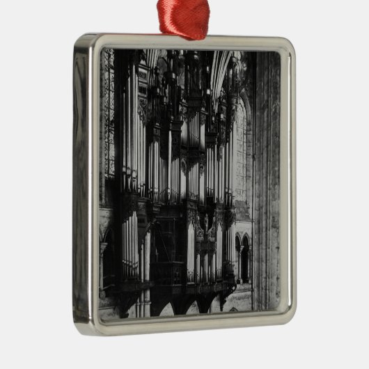 Organ Silbernes Ornament (Rechts)