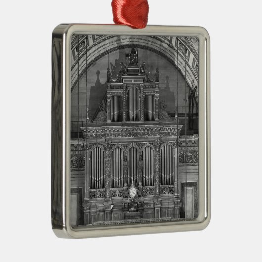 Organ Silbernes Ornament (Rechts)
