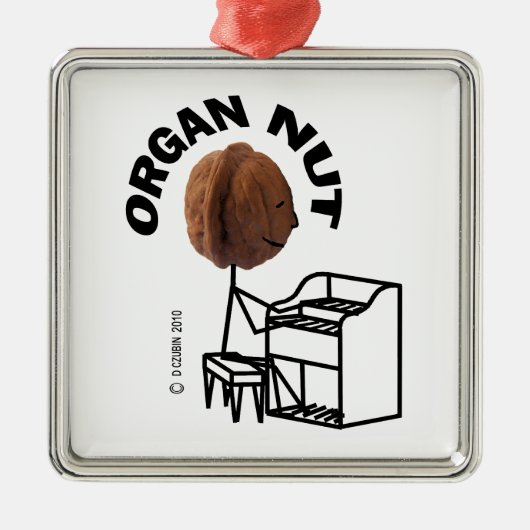 Organ Silbernes Ornament (Vorne)