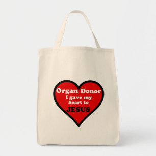 Organ Spender Herz Tragetasche