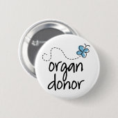 Organ-Spender-Knopf Button (Vorne & Hinten)