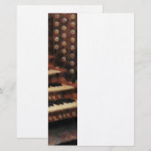 Organ-Tastatur Briefpapier (Vorne/Hinten)