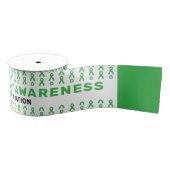 Organ Transplant Awareness Pattern Ribbon Ripsband (Spule)