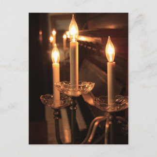 Organ und Licht Postkarte