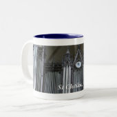 Organ von St. Clotilde, Paris Zweifarbige Tasse (Vorderseite Links)