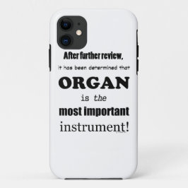 Organ wichtigstes Instrument Case-Mate iPhone Hülle