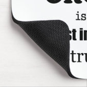 Organ wichtigstes Instrument Mousepad (Ecke)