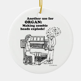 Organ-Zombie-Explosion Keramikornament