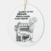 Organ-Zombie-Explosion Keramikornament (Links)