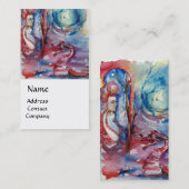 ORGANA UND DRAGON DES SEES , Blumenkohle , Wirbel Visitenkarte (Vorne/Hinten)