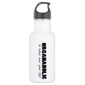 Organaholisches Leben Trinkflasche (Vorderseite)
