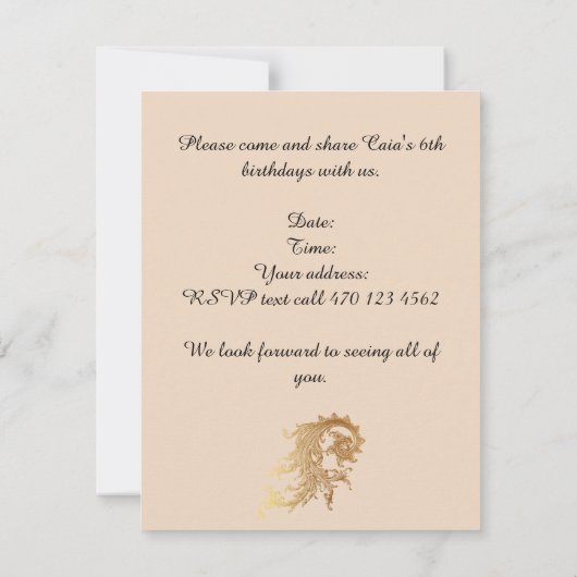 Organdy Wings Fairy (Rückseite)