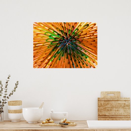 Organe Poster (Küche)