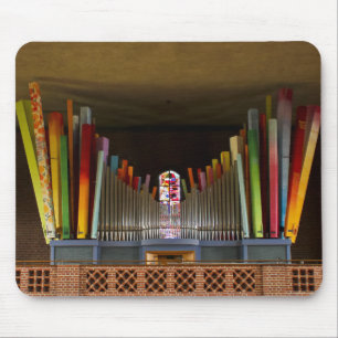 Organe sind lustiges Mousepad