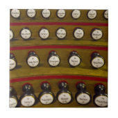 Organendfliese oder trivet fliese (Vorderseite)