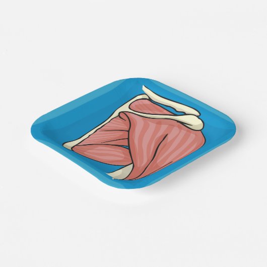 Organentzündung Pappteller (Gewinkelt)