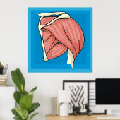 Organentzündung Poster (Heimbüro)