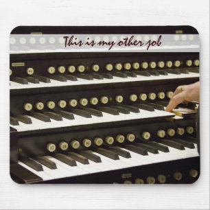 Organhandbücher und -hand mousepad