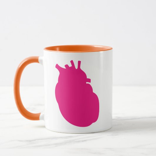 Organherz | Anpassbare Tasse (Links)