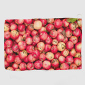 Organic Apples Golfhandtuch (Horizontal)