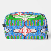 "Organic Geometry" Travel Pouch Waschbeutel (Vorderseite)