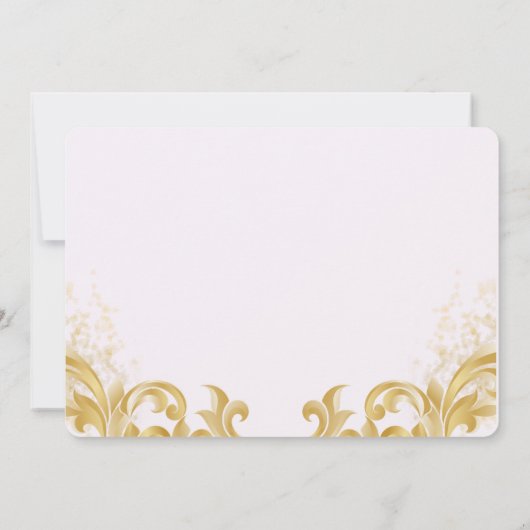 Organic Modern Save the Date Card (Rückseite)