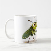 Organic Mosquito Cartoon – Funny Quote Kaffeetasse (Links)