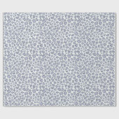 Organic Petal Terrazzo | Modern Pale Periwinkle  Geschenkpapier (Flach)