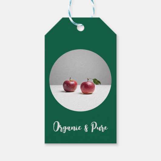Organic & Pure Geschenkanhänger (Vorderseite)
