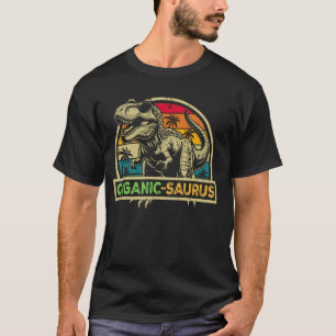 Organic-Saurus T Rex Dinosaurier Organic Saurus Fa T-Shirt