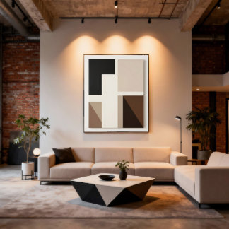 Organic Structure Leinwanddruck