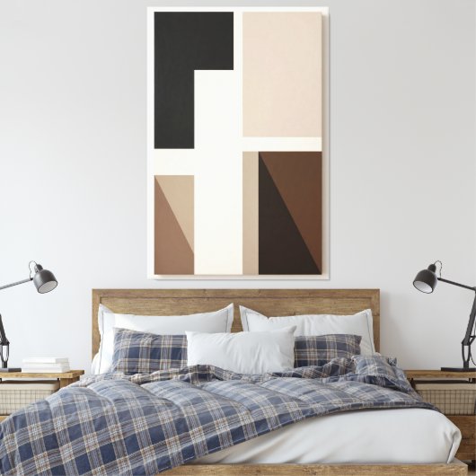 Organic Structure Leinwanddruck (Insitu (Schlafzimmer))