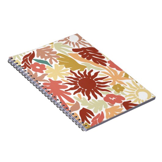 ORGANIC SUN NOTIZBLOCK (Rechte Seite)