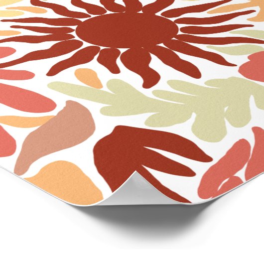 ORGANIC SUN  POSTER (Ecke)