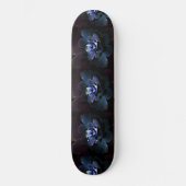 Organika Blue Blume Skateboard (Vorderseite)