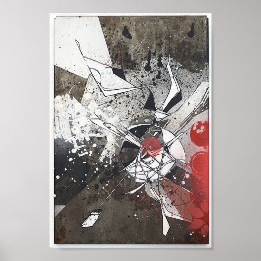 Organika-Leinwand Poster (Vorne)