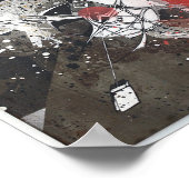 Organika-Leinwand Poster (Ecke)