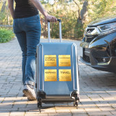 Organisation der Goldmarken für die Lagerung Aufkleber (Koffer Insitu)