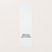 Organisation für Tierrettung Visitenkarten (Innenseite Aufgefaltet)